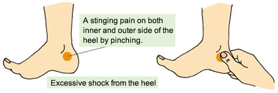 pain on inside of foot near heel