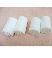 Non-elastic bandage and elastic bandage set